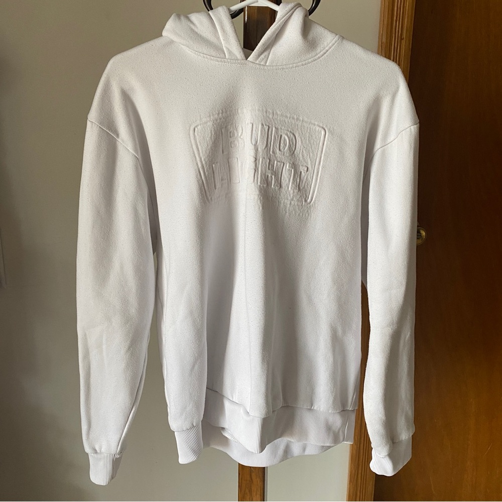 Bud Light White Hoodie